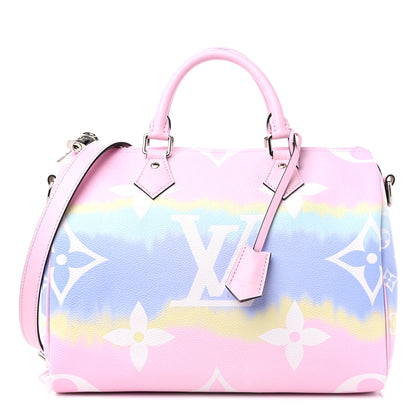 Louis Vuitton Monogram Escale Speedy Bandouliere 30 Pastel 1 of 9