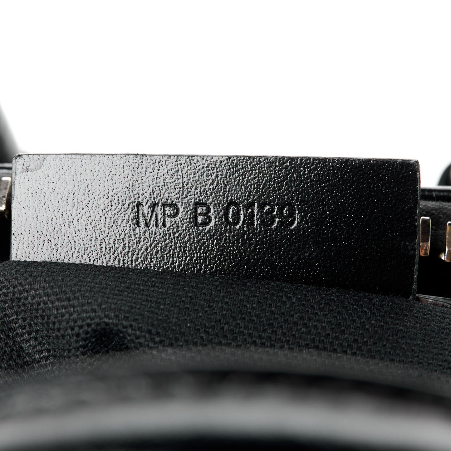 Shiny Lord Calfskin Mini Antigona Black