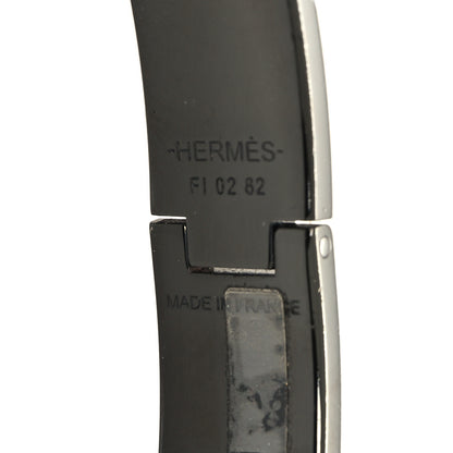 Hermes Matte Enamel Narrow Clic Clac HH Bracelet T5 So Black 5 of 6