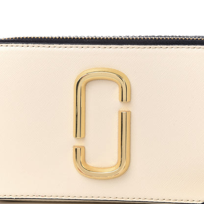 Marc Jacobs Saffiano Small Snapshot Camera Bag Cloud White Multicolor 8 of 8