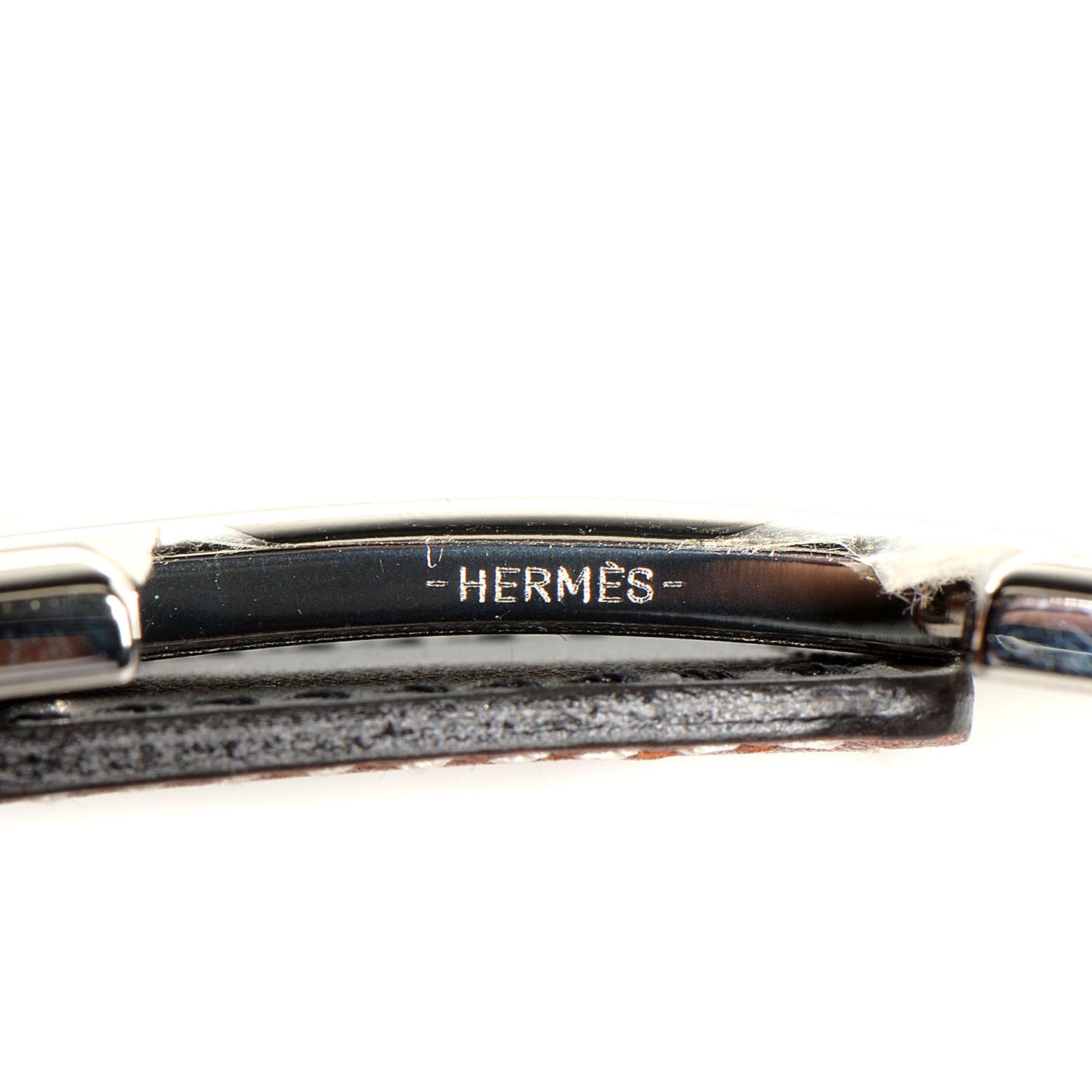 Natural Barenia Chamonix Constance 32mm H Belt Fauve Noir 75