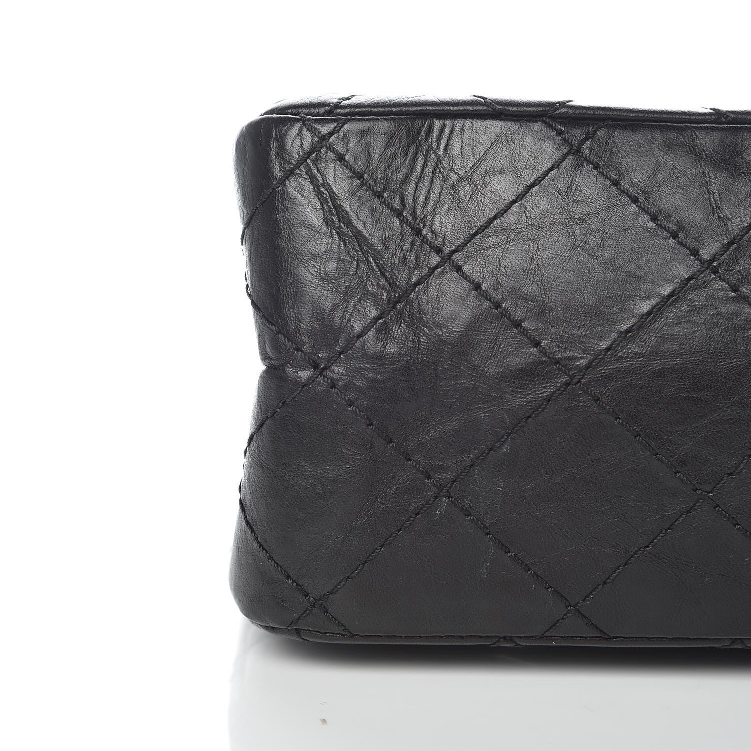 Chanel Aged Calfskin Quilted 2.55 Reissue 226 Flap Black 15 of 16