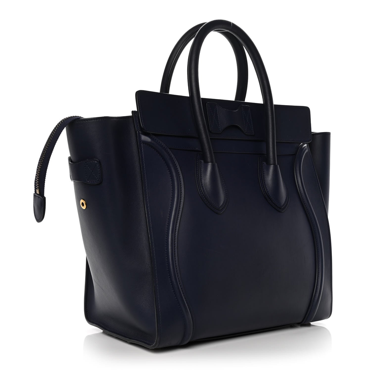 Celine Smooth Calfskin Mini Luggage Ink 3 of 28