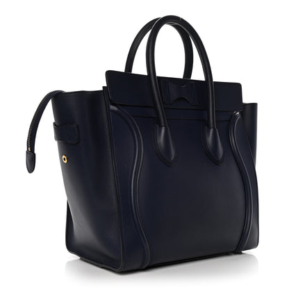 Celine Smooth Calfskin Mini Luggage Ink 3 of 28