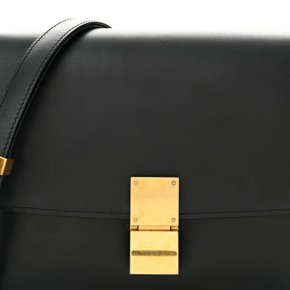 Celine Box Calfskin Medium Classic Box Flap Bag Black 8 of 16