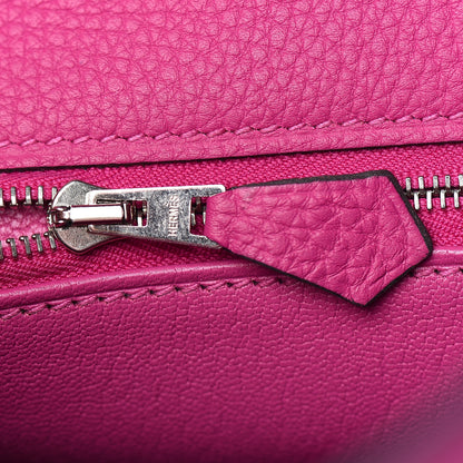 Hermes Togo Kelly Retourne 28 Rose Pourpre 34 of 42