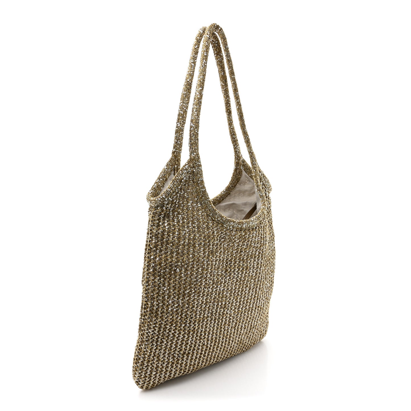 Sequin Mesh Ivy Bag Tundra