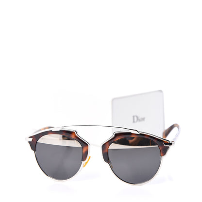 Christian Dior So Real Sunglasses Palladium Havana 8 of 9