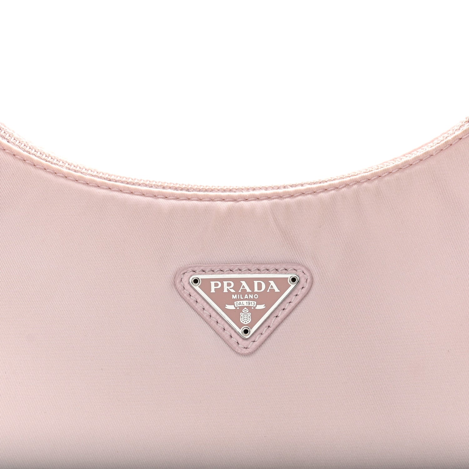 Prada Tessuto Nylon Saffiano Re-Edition 2000 Bag Alabastro 8 of 11