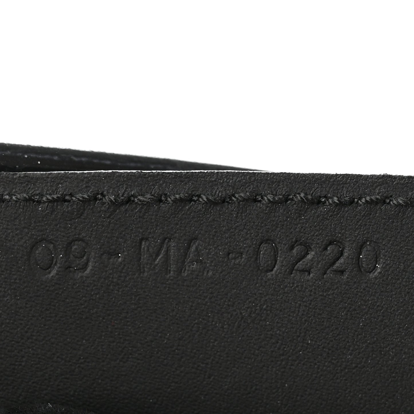 Ultra Matte Calfskin Saddle Bag Black