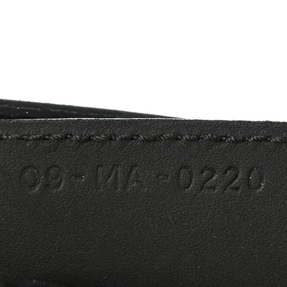 Christian Dior Ultra Matte Calfskin Saddle Bag Black 7 of 11