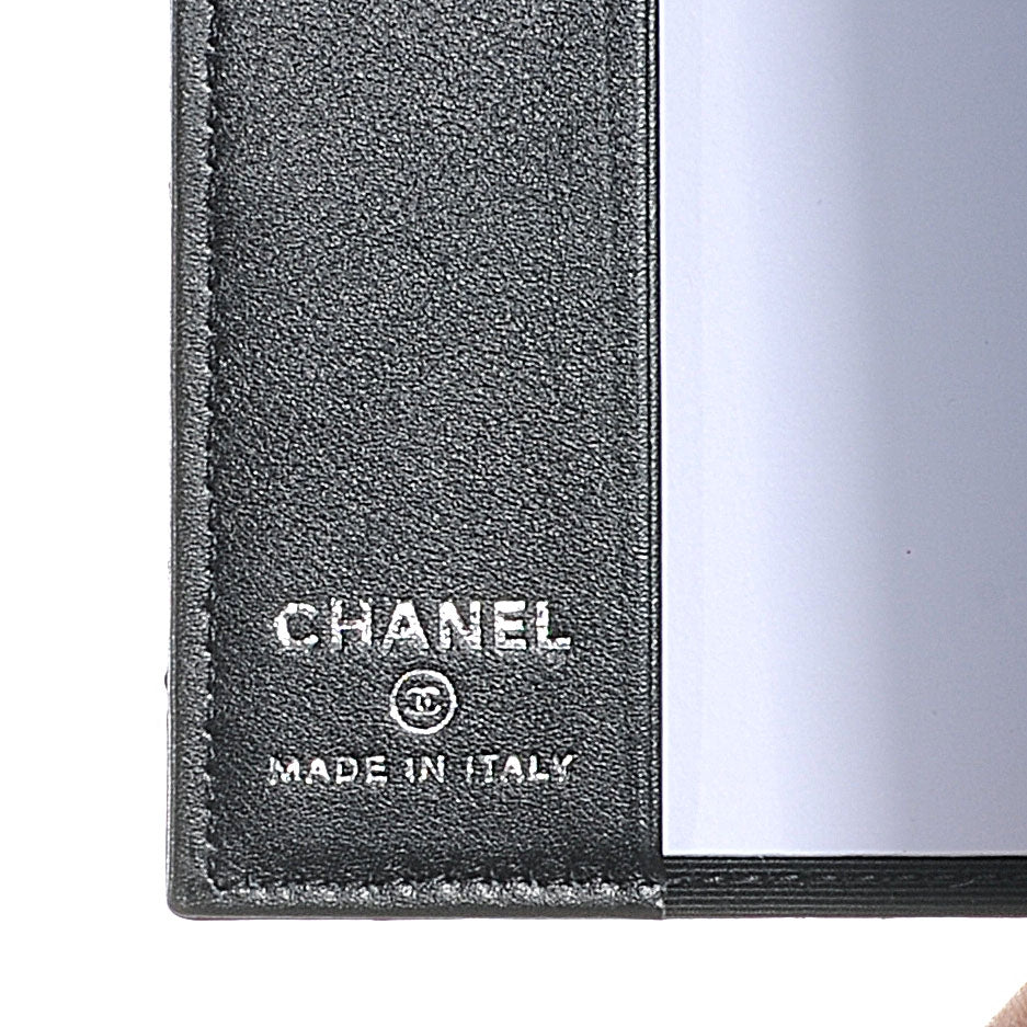 Chanel Patent Quilted Travel Wallet Black 3 of 10