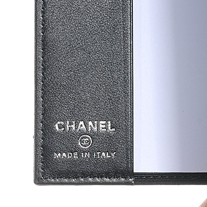 Chanel Patent Quilted Travel Wallet Black 3 of 10
