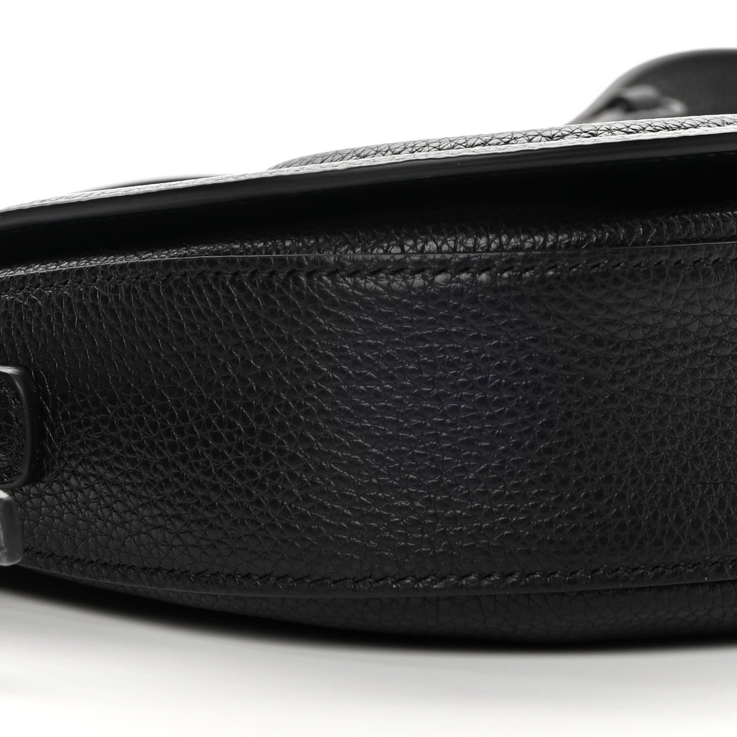 Salvatore Ferragamo Calfskin Gancini City Crossbody Black 8 of 9