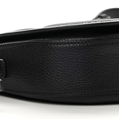 Salvatore Ferragamo Calfskin Gancini City Crossbody Black 8 of 9