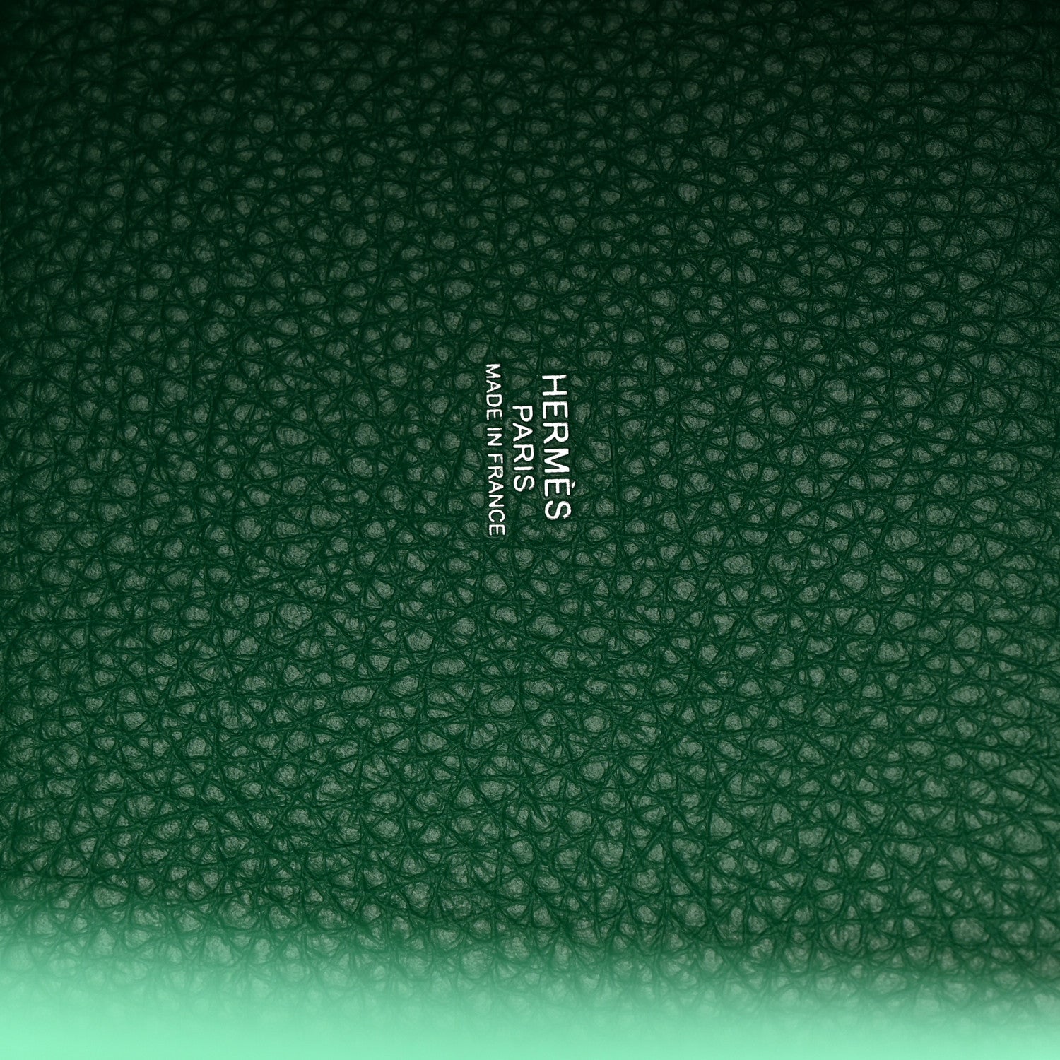 Hermes Taurillon Clemence Picotin Lock 18 PM Vert Vertigo 6 of 11