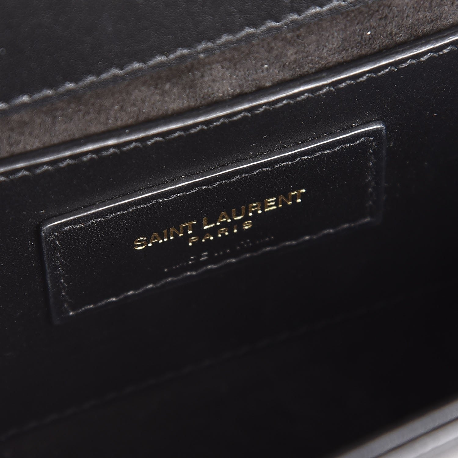 Saint Laurent Calfskin Small Classic Monogram Kate Tassel Satchel Black 7 of 8