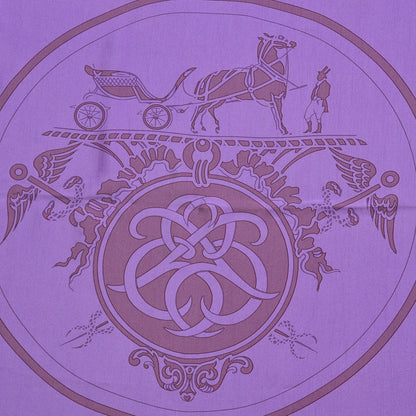 Hermes Silk Dip Dye Ex Libris Scarf 140 8 of 8