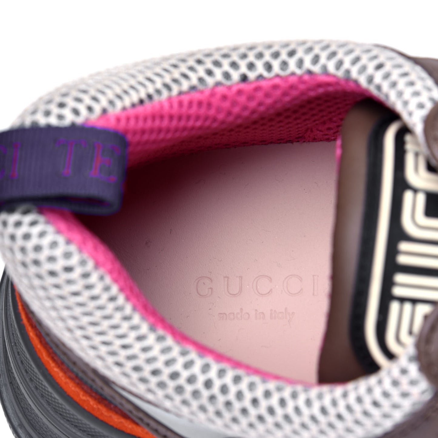 X SEGA Mesh Canvas Calfskin Womens Flashtrek Sneakers 39 White Box Pink Ardesia Loess