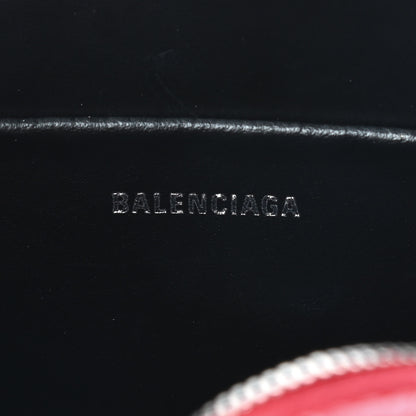 Balenciaga Calfskin Logo S Everyday Camera Bag Rouge Lantern Black 6 of 9