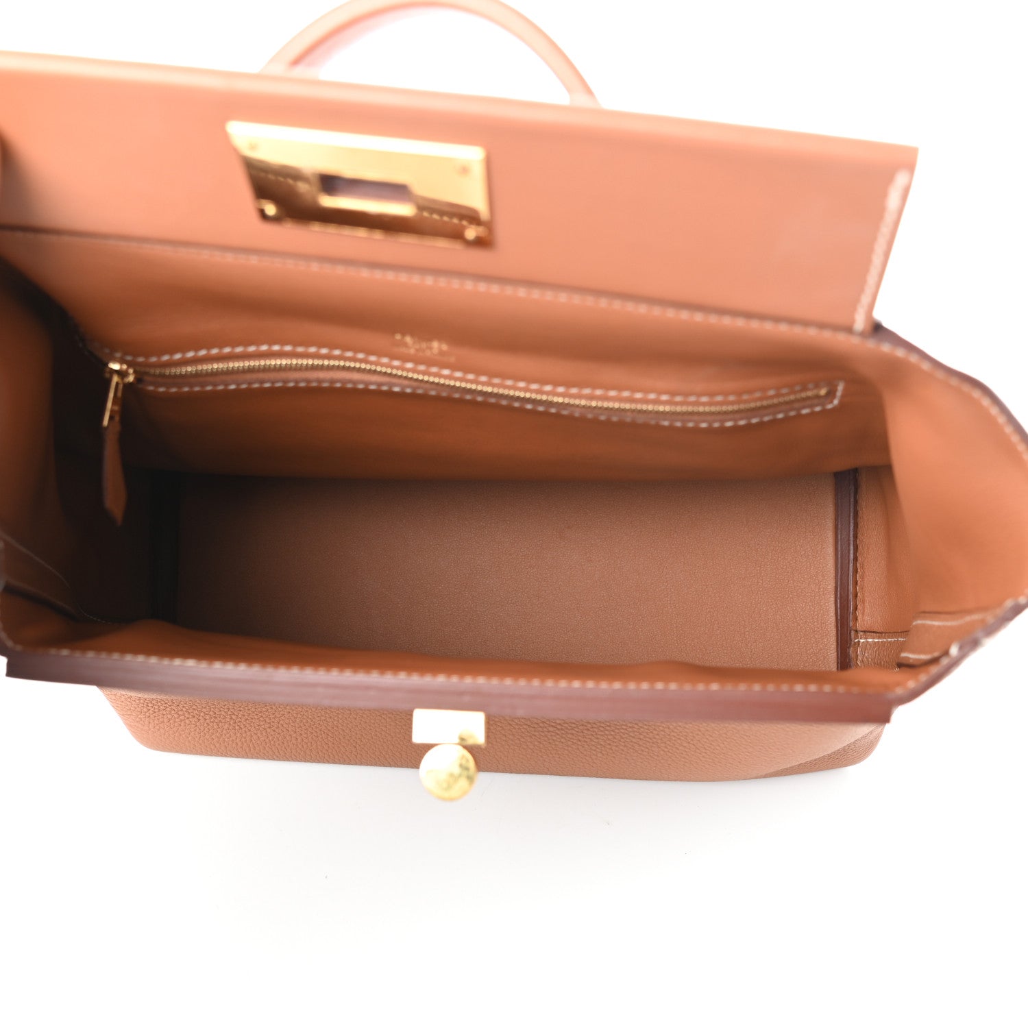 Hermes Taurillon Maurice Swift 24/24 29 Gold 5 of 9