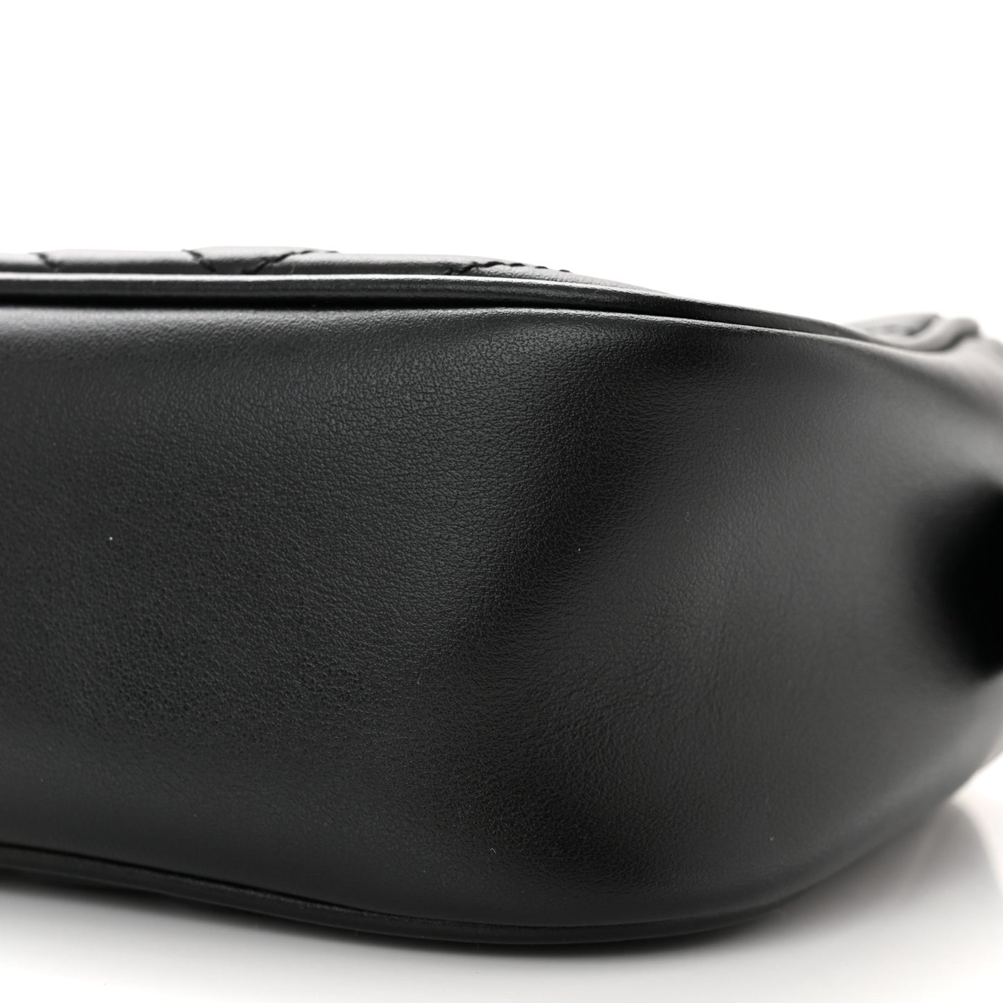 Calfskin Matelasse Small GG Marmont Chain Shoulder Bag Black