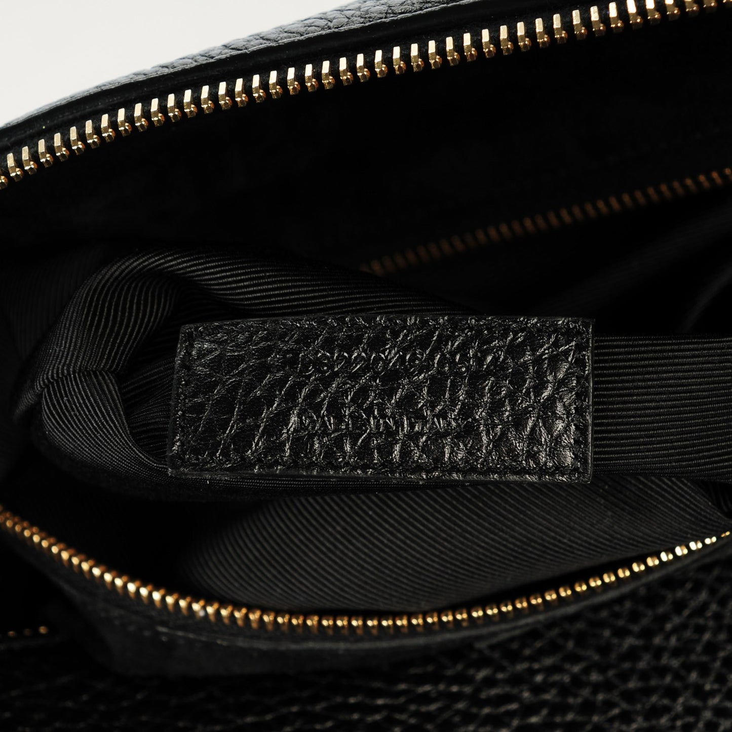 Grained Calfskin Classic Duffle 6 Black