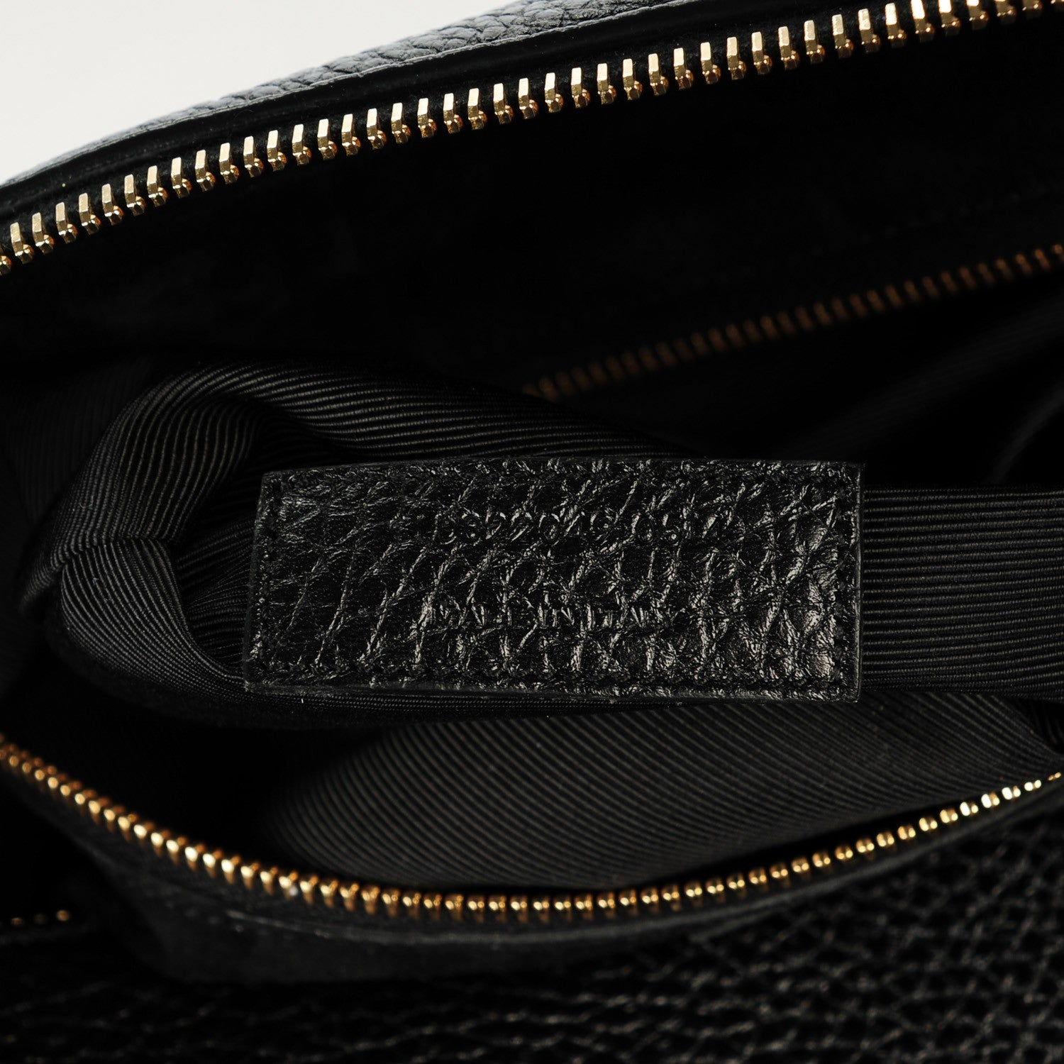 Saint Laurent Grained Calfskin Classic Duffle 6 Black 7 of 7