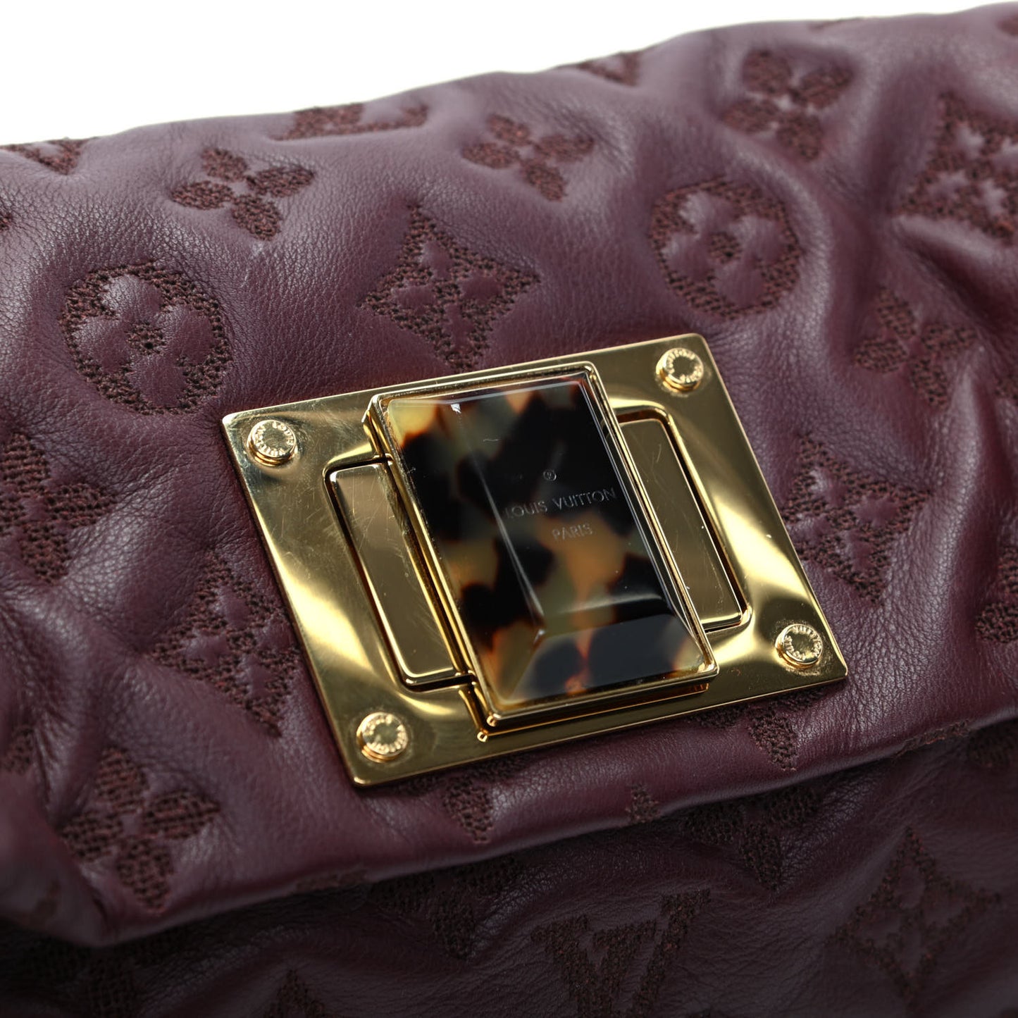Calfskin Monogram Altair Clutch Bordeaux