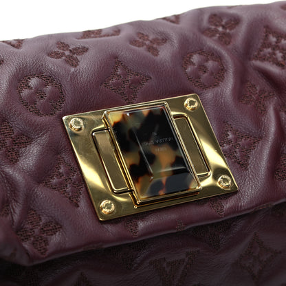 Louis Vuitton Calfskin Monogram Altair Clutch Bordeaux 5 of 8