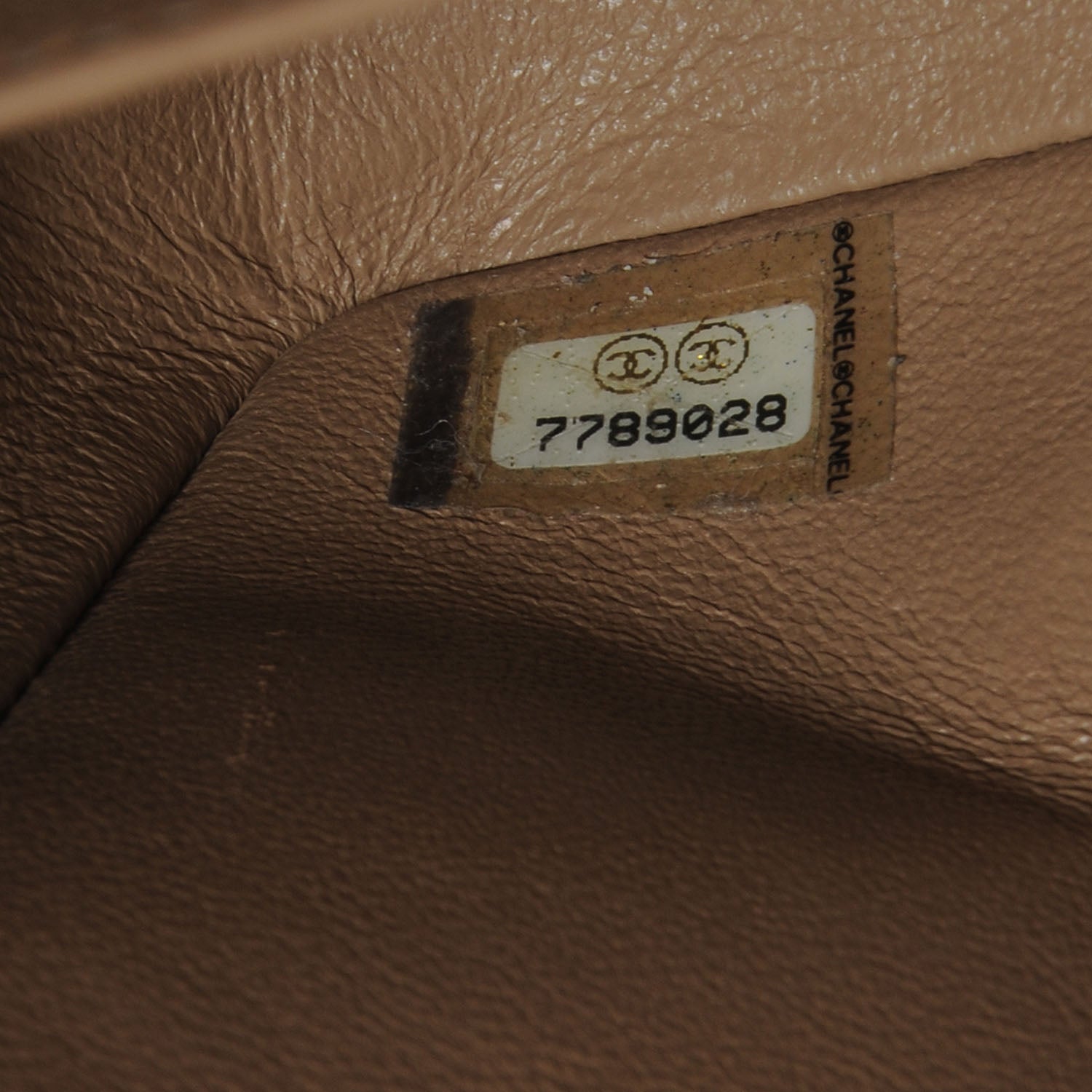 Chanel Caviar Quilted Medium Double Flap Beige 8 of 8