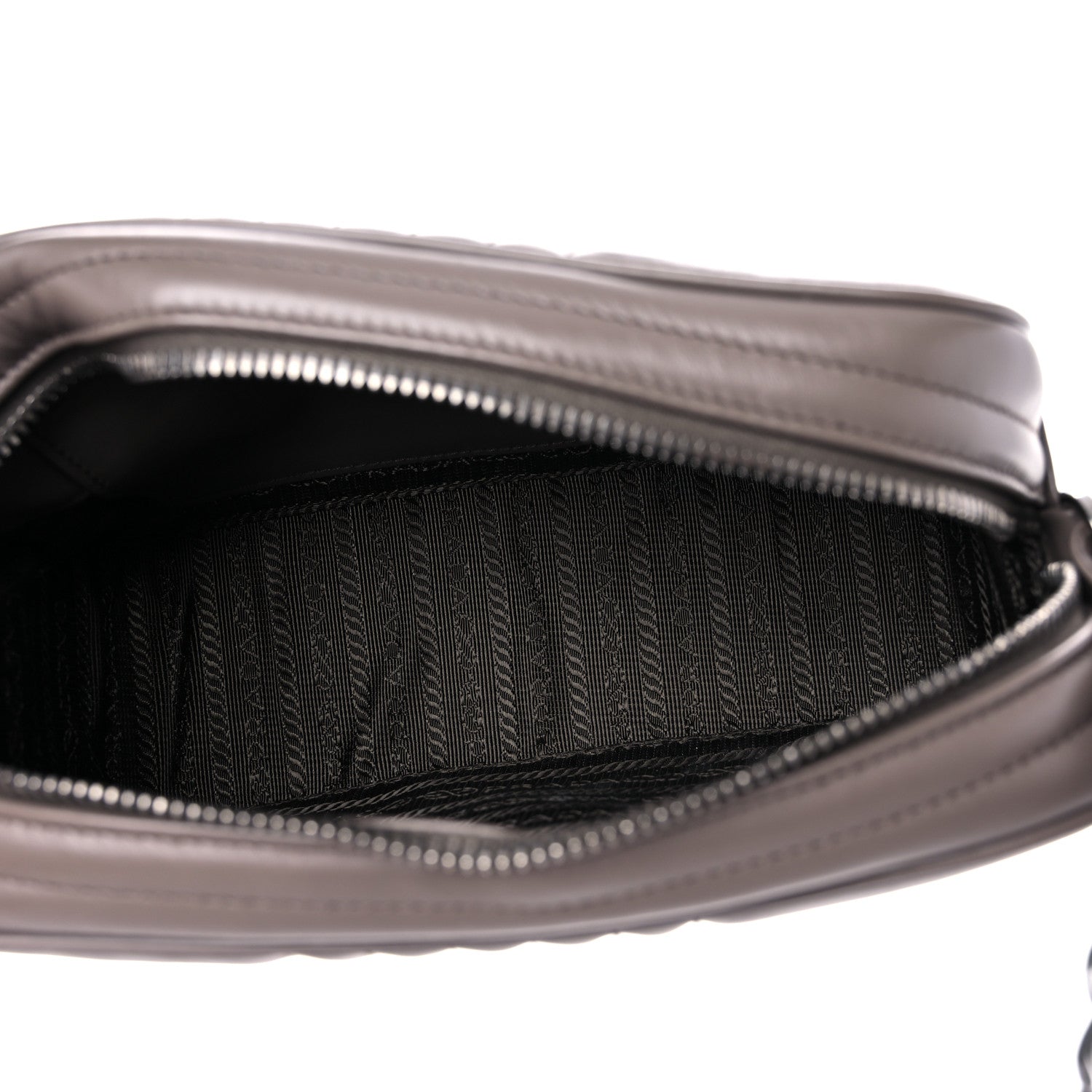 Prada Soft Calfskin Impunture Diagramme Camera Bag Bambu 5 of 9