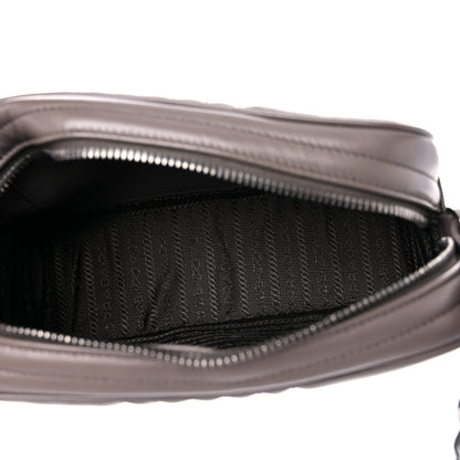 Prada Soft Calfskin Impunture Diagramme Camera Bag Bambu 5 of 9