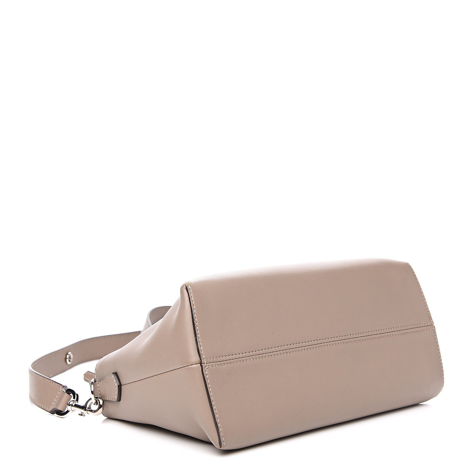 Fendi Vitello Dolce Medium By The Way Boston Bag Tortora 3 of 12