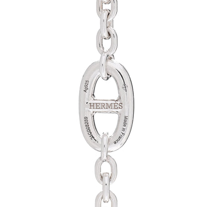 Hermes Sterling Silver Farandole Necklace 120 4 of 5