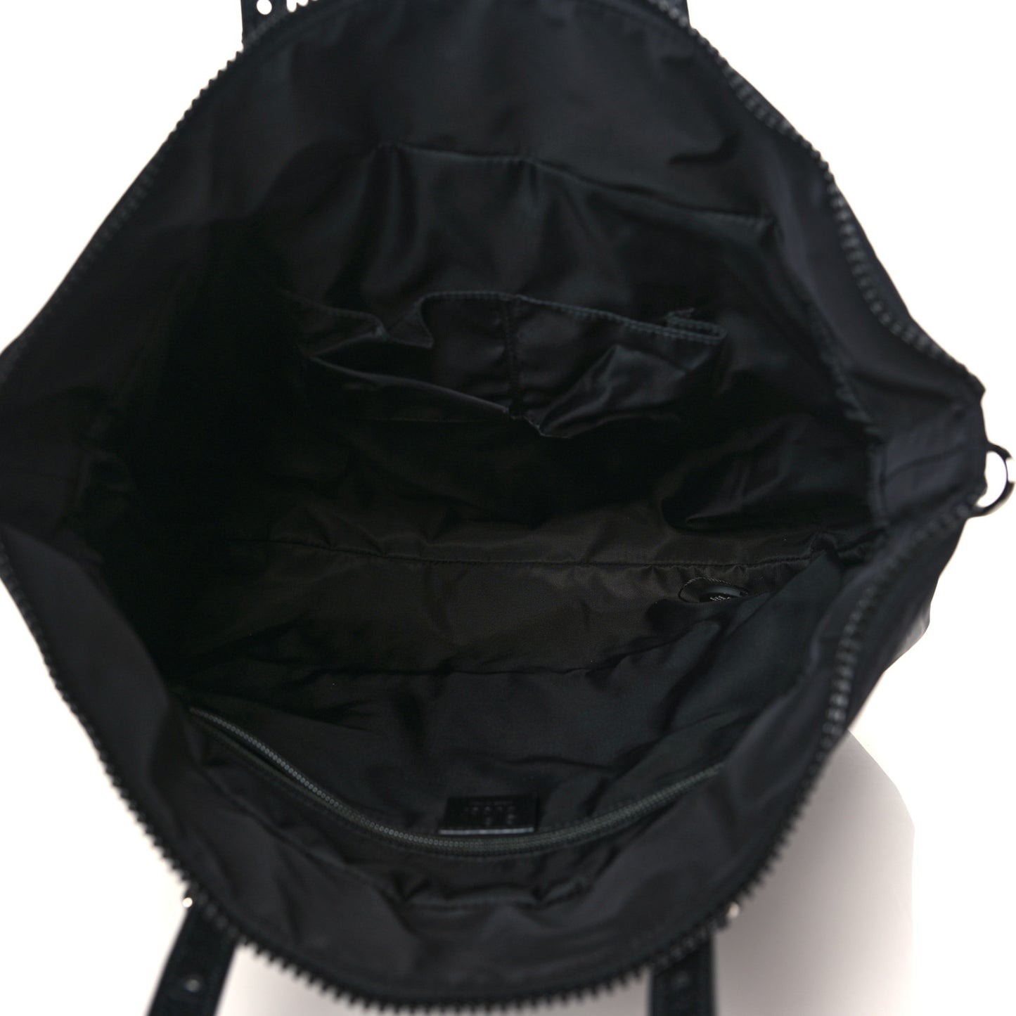 Nylon Monogram Tote Black