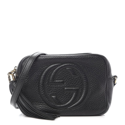Gucci Pebbled Calfskin Small Soho Disco Bag Black 1 of 12
