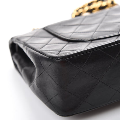 Chanel Lambskin Quilted Small Double Flap Black 12 of 21