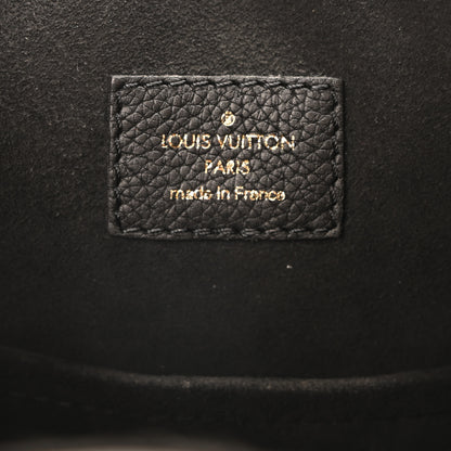 Louis Vuitton Calfskin Lockme Bucket MM Black 6 of 10