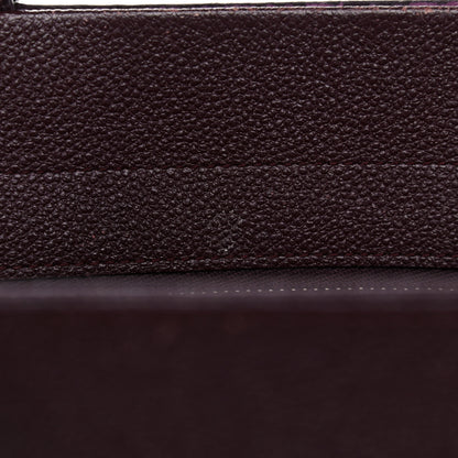 Saint Laurent Grained Calfskin Medium Cabas Rive Gauche Amaranto 14 of 29