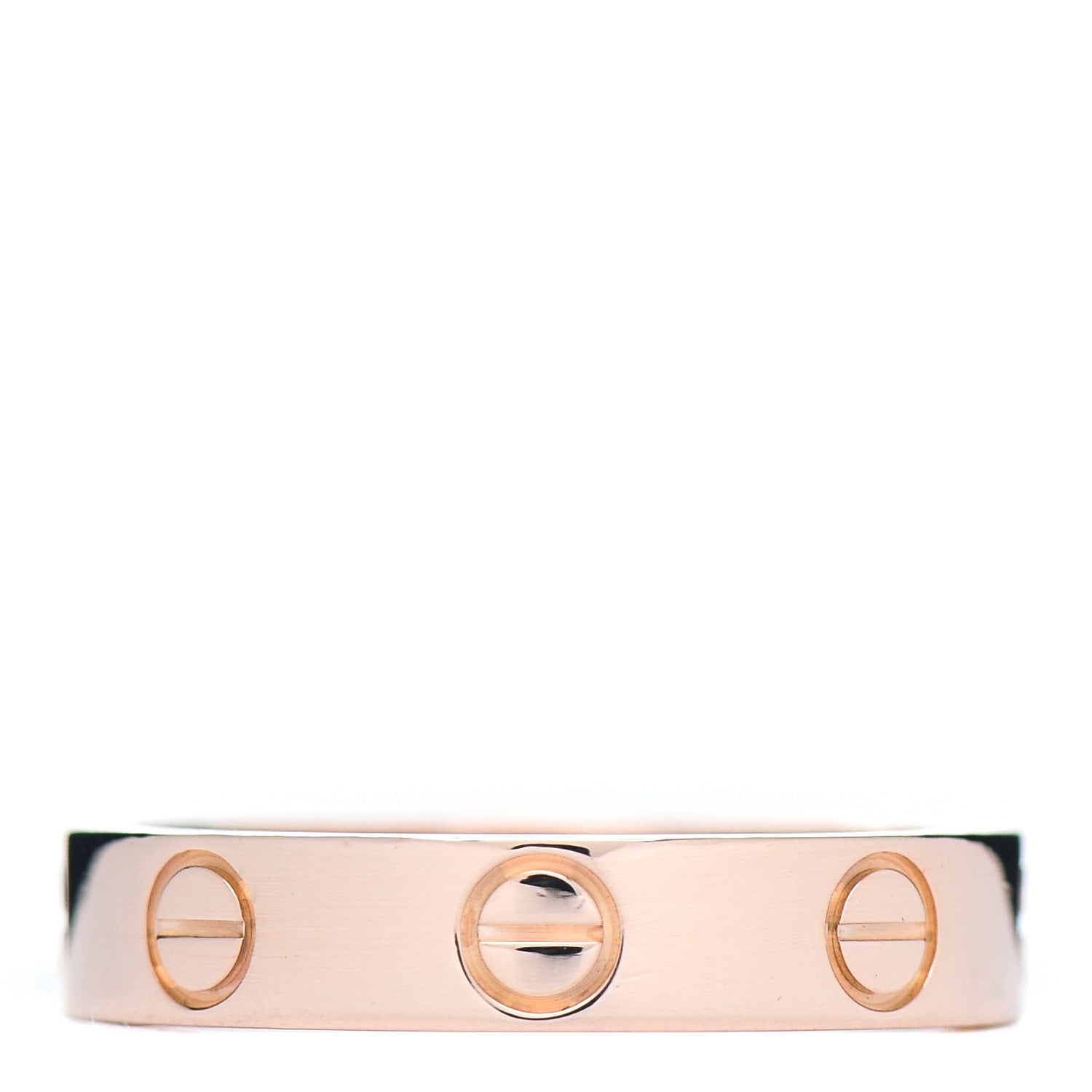 Cartier 18K Pink Gold 3.5mm LOVE Wedding Band Ring 47 4 3 of 4