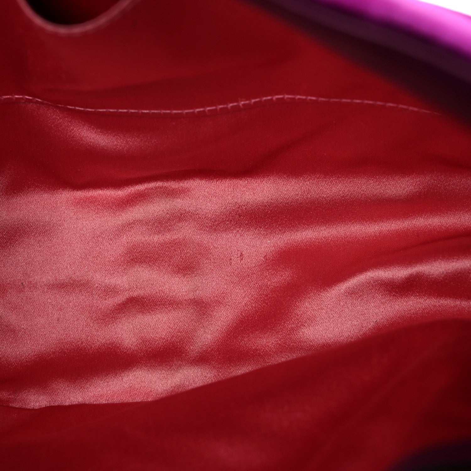 Gucci Velvet Matelasse Loved Embroidered Medium GG Marmont Shoulder Bag Fuchsia Violet Cyclamen 13 of 24