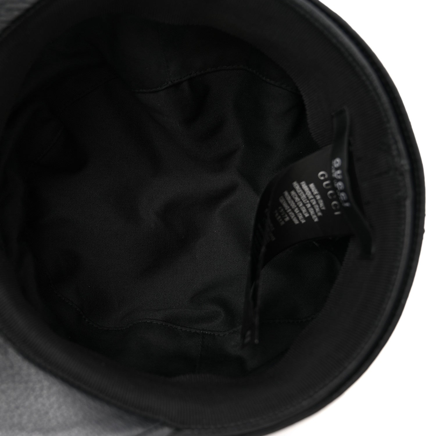 Gucci Calfskin Newsboy Hat S Black 7 of 9
