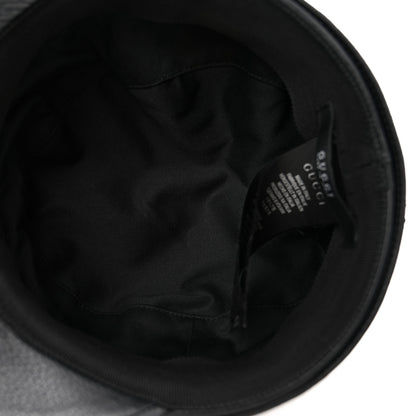 Gucci Calfskin Newsboy Hat S Black 7 of 9