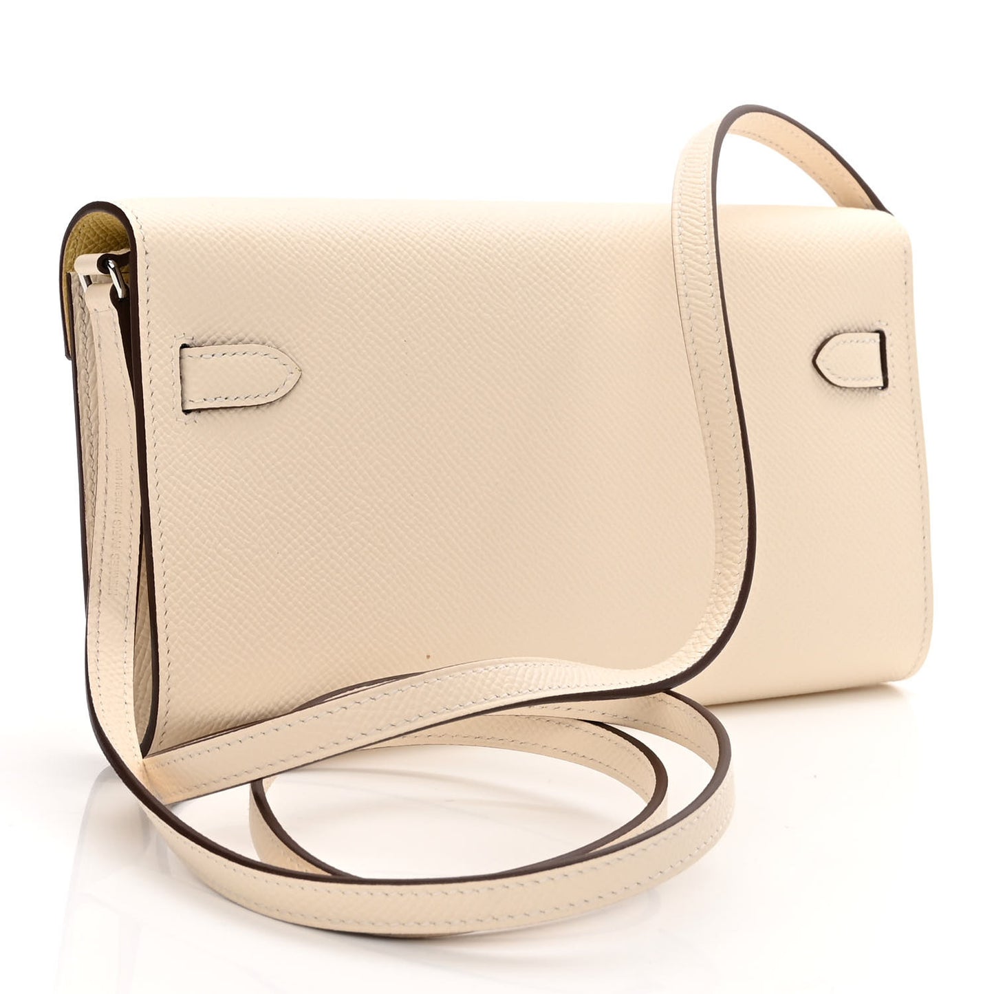 Epsom Verso Kelly Wallet To Go Nata Jaune Poussin