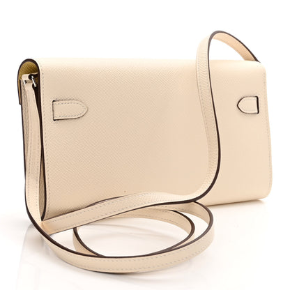 Hermes Epsom Verso Kelly Wallet To Go Nata Jaune Poussin 3 of 9