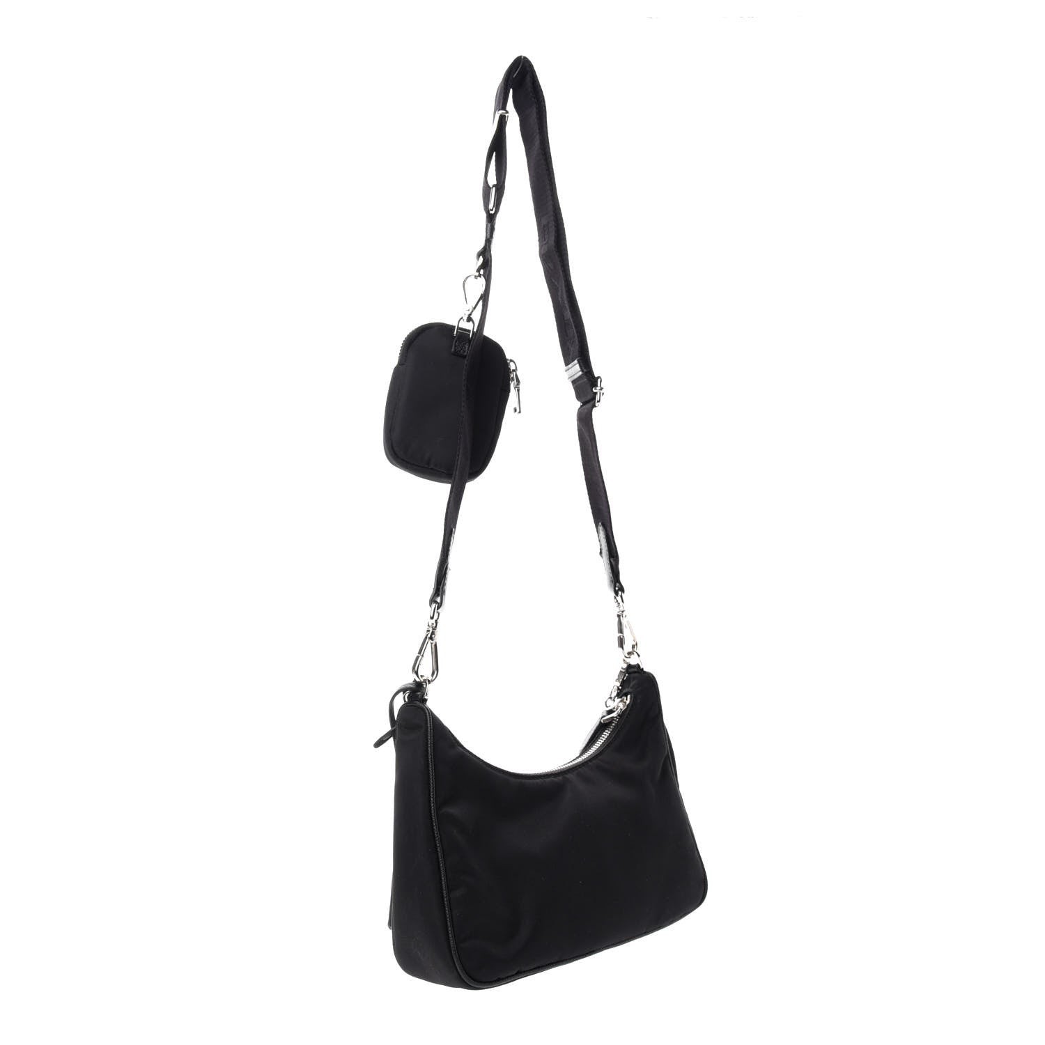 Prada Nylon Lunar New Year Re-Edition 2005 Shoulder Bag Black 3 of 11