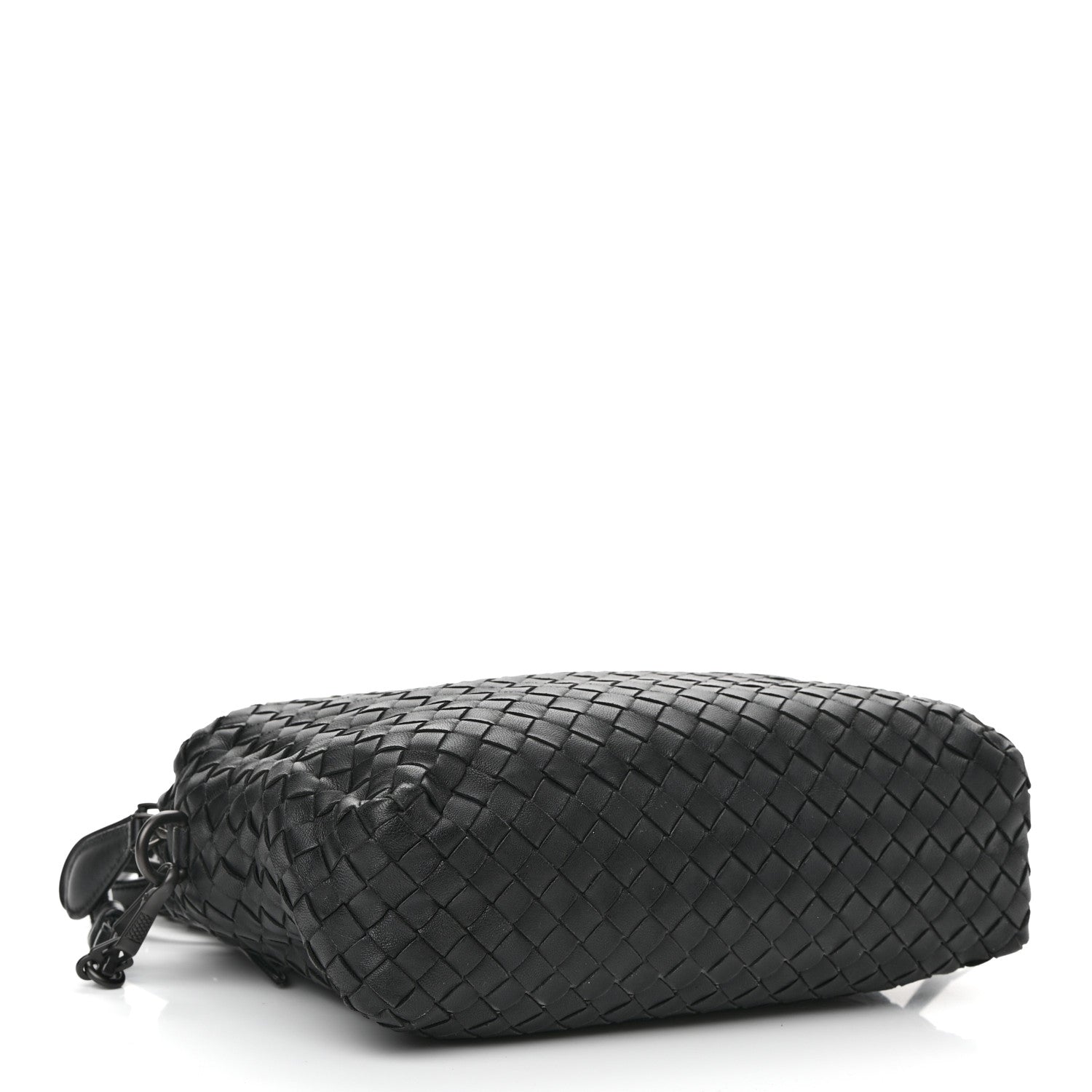 Bottega Veneta Nappa Intrecciato Crossbody Messenger Black 4 of 9
