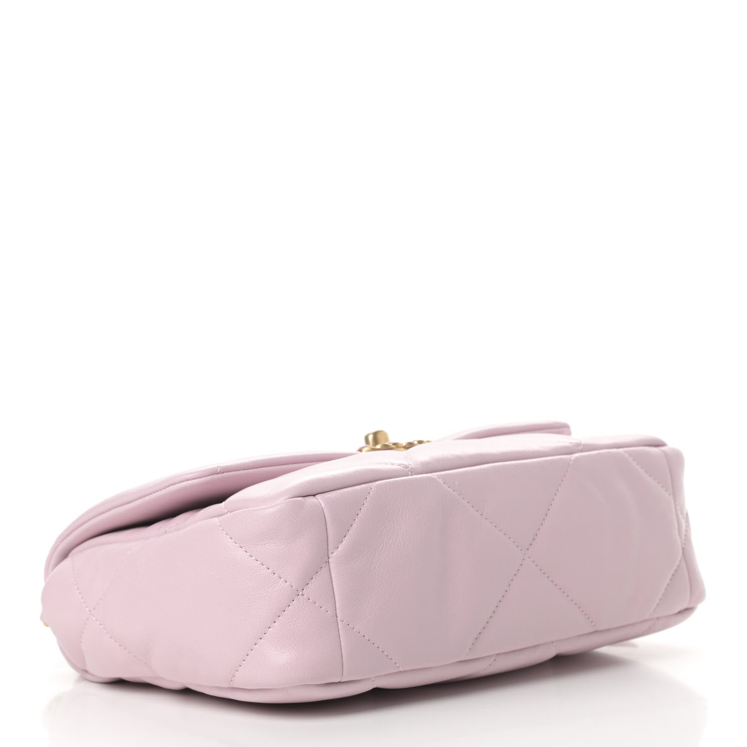 Chanel Lambskin Quilted Medium Chanel 19 Flap Light Pink 4 of 12