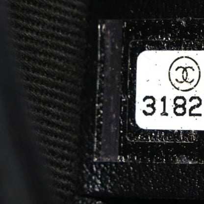 Chanel Calfskin Quilted CC Uniform Flap Belt Bag Black 10 of 12